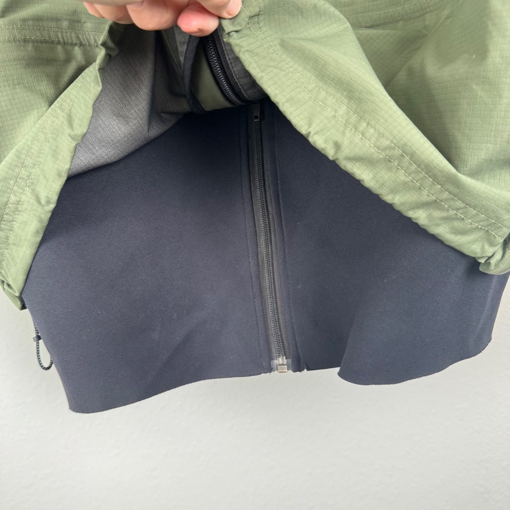 LL Bean Wading Jacket Mens M Green Good Fly Fishing Technical Shell Gorpcore - Picture 5 of 11